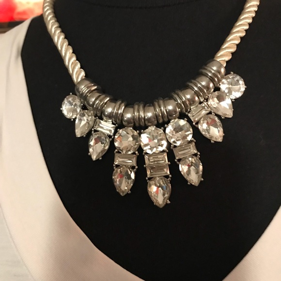 Rhinestone Rope Necklace - Picture 3 of 4